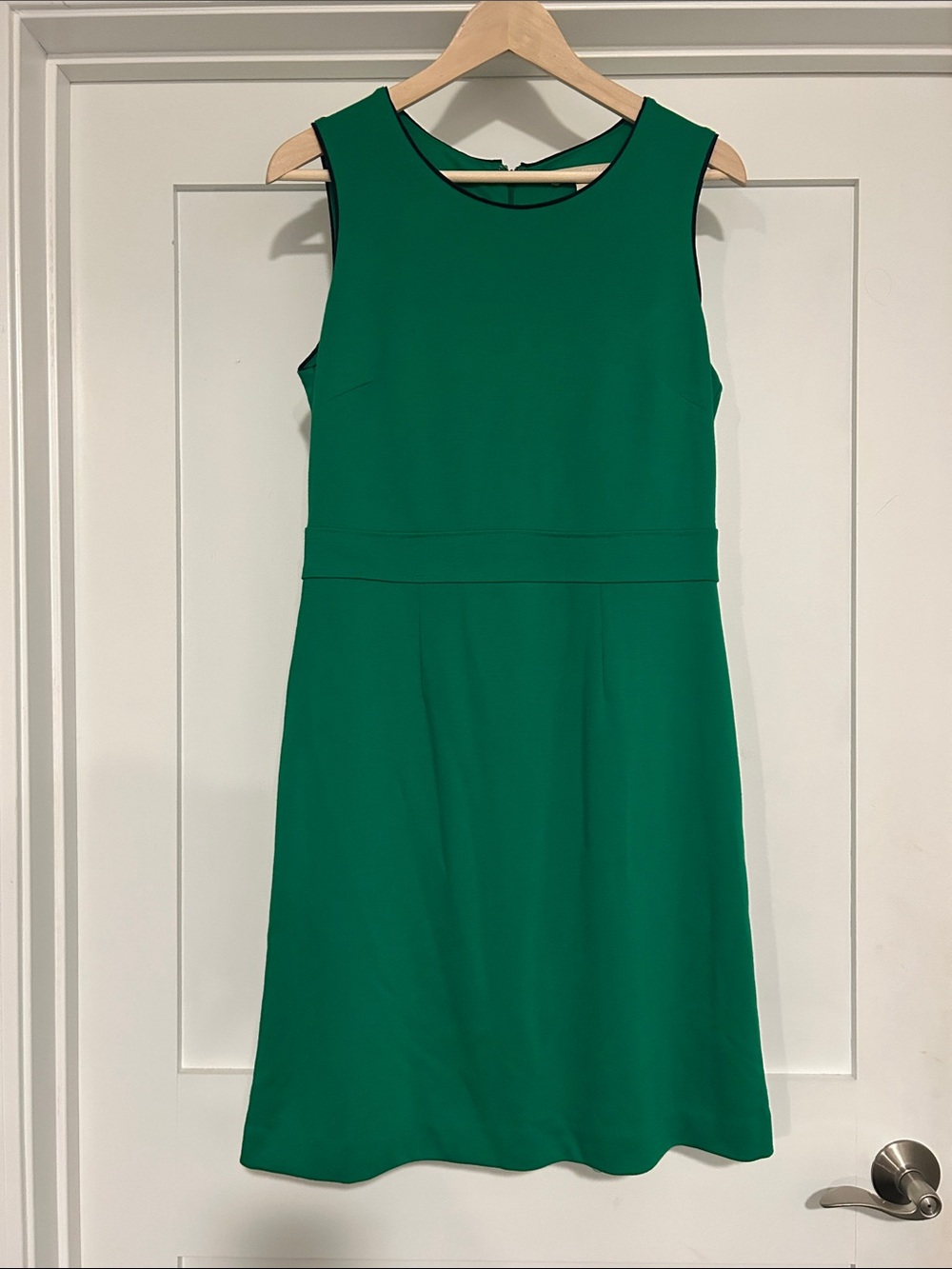 Banana Republic Green Sleeveless A-Line Dress